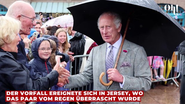 Königlicher Ausraster: Charles schnauzt bei Jersey-Besuch Angestellten an