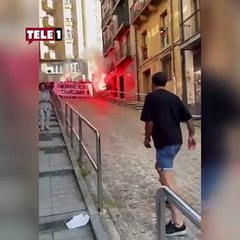 İspanya'ya şampiyonluğu getiren Oyarzabal mahallesinde kahraman gibi karşılandı