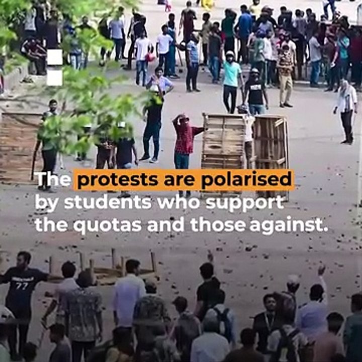 Violent and fatal anti quota protests rock# Bangladesh Al Jazeera News
