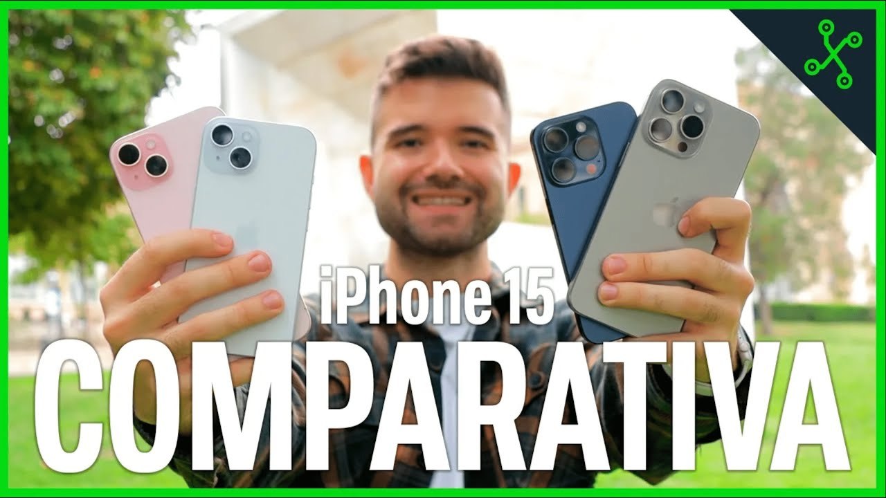 HE PROBADO todos los iPhone 15 y ESTE ES EL QUE COMPRARÍA | iPhone 15 COMPARATIVA