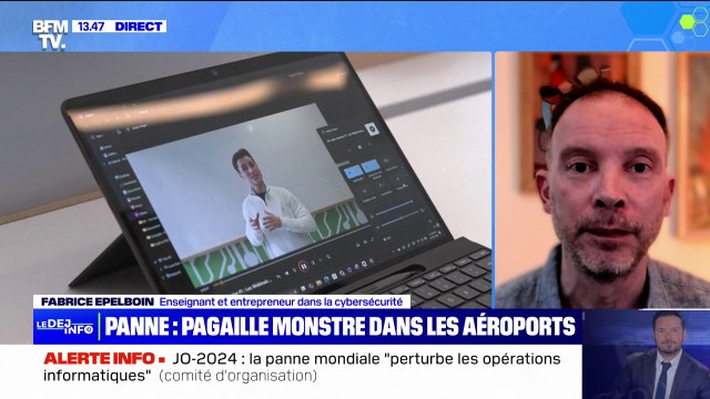 Panne informatique mondiale: Ça concerne un nombre d'entreprises colossal (...) tout ça va coûter des milliards de dollars , explique cet enseignant en cybersécurité