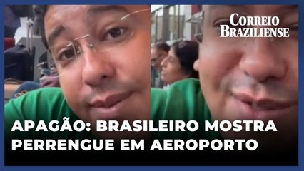 APAGÃO GLOBAL CIBERNÉTICO: BRASILEIRO REGISTRA TENSÃO EM AEROPORTO DOS EUA