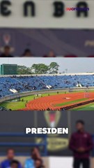 Dihadiri Jokowi, Pembukaan Piala Presiden 2024 Sepi Bobotoh
