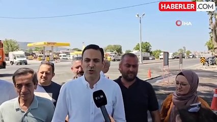 AK Parti, Işıklar Köyü'ndeki sinyalizasyon çalışmalarını inceledi