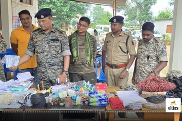 CG Naxal News: नक्सलियों के प्लान पर सुरक्षाबलों ने फेरा पानी, भारी मात्रा में डंप विस्फोटक बरामद, देखें VIDEO