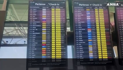 Disservizi digitali non toccano Fiumicino ma si registrano ritardi su voli