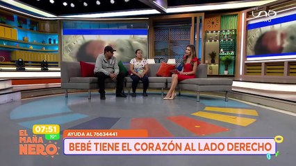 SCZ bebé nació con el corazón en el lado derecho