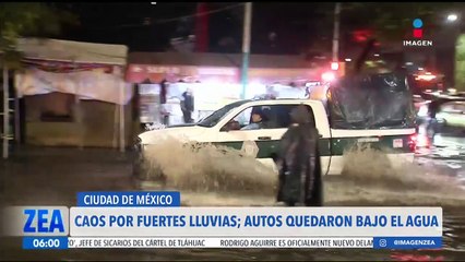 Tormenta provoca caos en la Ciudad de México