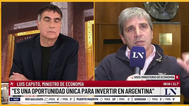 Caputo confirmó que sacaron oro de las resrvas del país: Tenerlo encerrado en el Central es negativo para el país