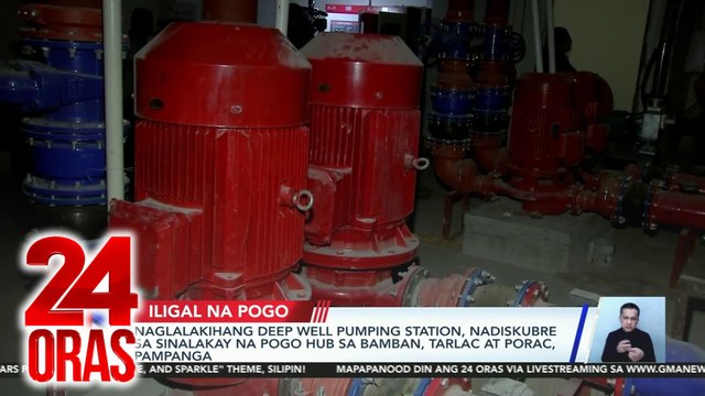 Naglalakihang deep well pumping station, nadiskubre sa sinalakay na POGO hub sa Bamban, Tarlac at Porac, Pampanga | 24 Oras