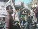 Manif Etudiants gabonais à Toulouse