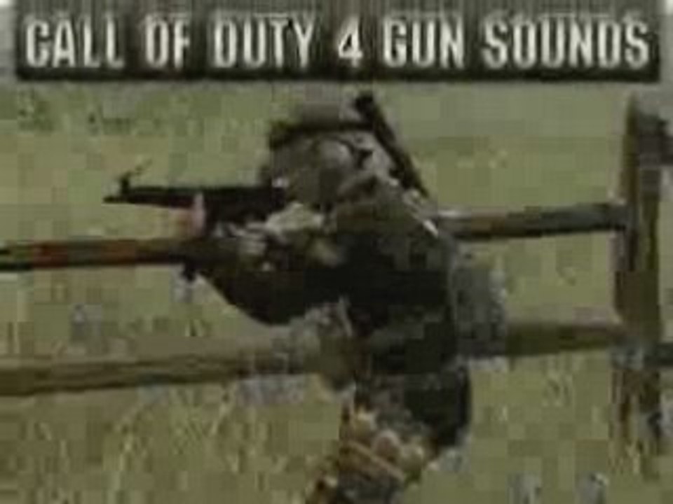 Call Of Duty 4 Gun Sounds