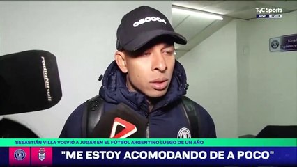 Los malabares de TyC Sports para entrevistar a Villa, sin hablar de su condena: "Dijiste que venías como el Ave Fénix..."