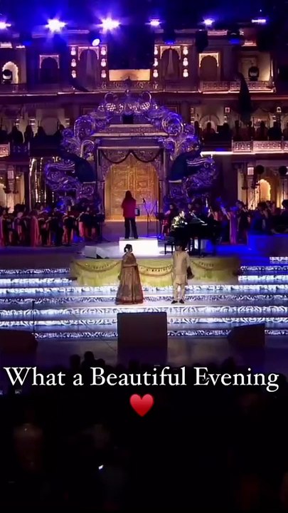 Shreya Ghoshal performs at Anant-Radhika's Wedding Ceremony ✨   #AnantRadhikaCelebration #ARWeddingCelebrations #AnantRadhikaWedding #anantandradhika #anantambaniwedding #anantwedsradhika #AnantRadhika #radhikamerchant #anantambaniradhikamerchantwedding #