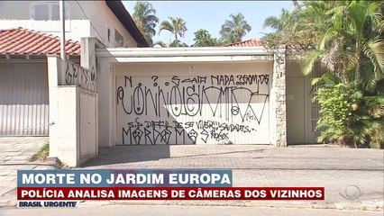 Morte no Jardim Europa: polícia analisa imagens de câmeras de vizinhos
