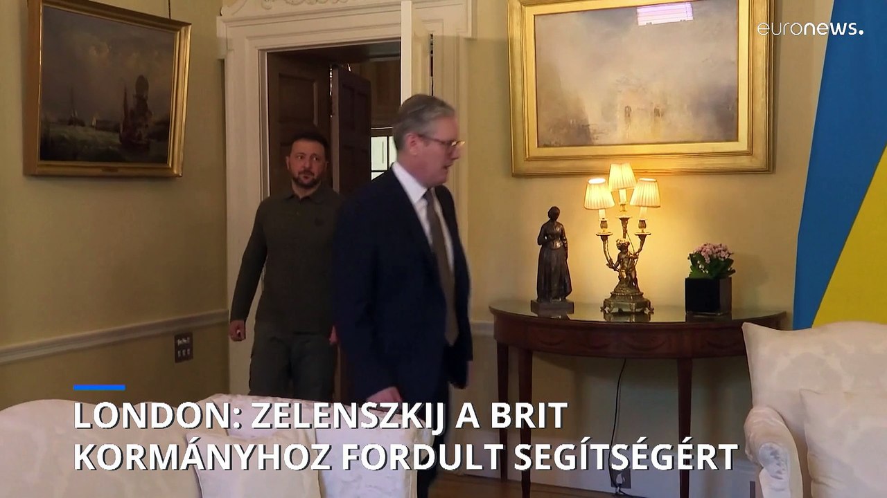 Egyesült Királyság: Zelenszkij a brit kormányhoz fordult segítségért