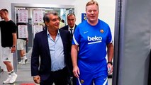 Koeman lanza dardo a Laporta: 
