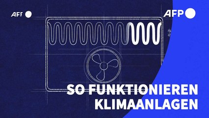 Videografik: So funktionieren Klimaanlagen