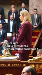 Quel est le rôle de la présidente de l’Assemblée nationale ?