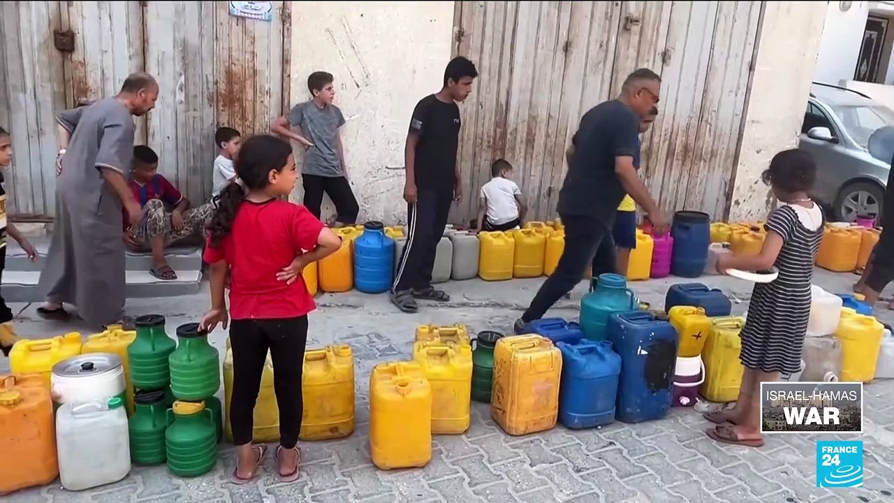 Polio virus found in Gaza as soaring temperatures threaten drought