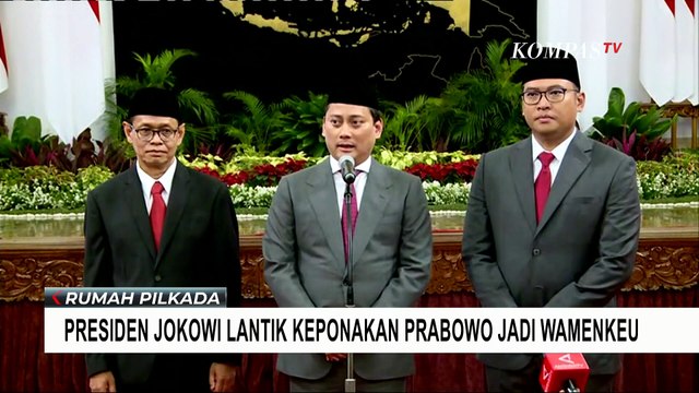 Menkeu Sri Mulyani Sebut Wamenkeu Thomas Djiwandono Akan Fokus Perancangan RAPBN 2025