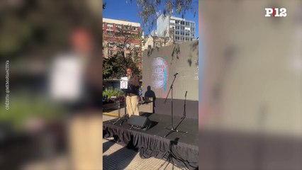 Goldman en el acto de Memoria Activa a 30 años del atentdo a la AMIA: "30 años es una generación, y deja rastros, deja memoria""