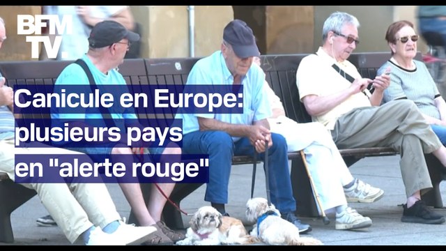 Canicule en Europe: Italie, Grèce, Roumanie, plusieurs pays de l'Est et du Sud, en alerte rouge