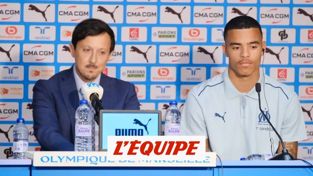 Longoria : « Mason (Greenwood) a les valeurs du club » - Foot - Transfert - OM