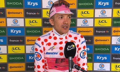 Ciclismo - Tour de France 2024 - Richard Carapaz : "Estoy super contento, el jersey es un objectivo"