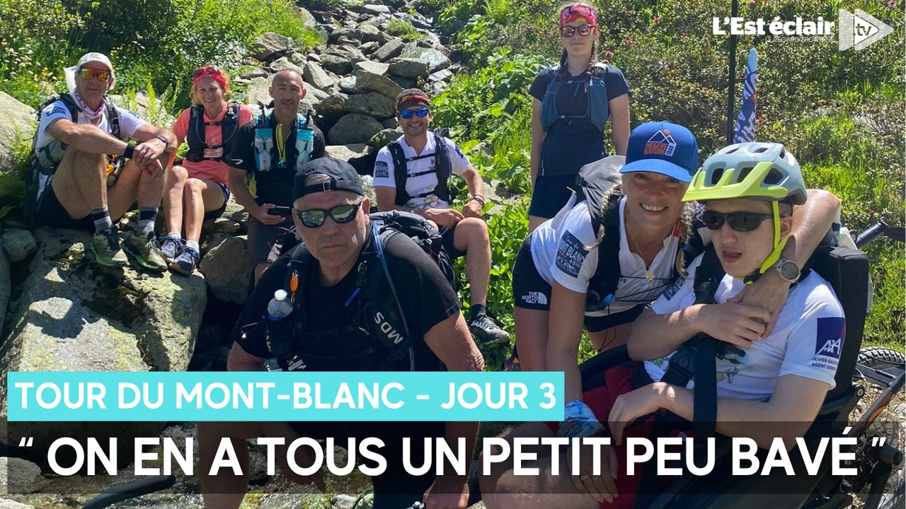 Enzo et sa bande font le tour du Mont-Blanc : une 3e étape difficile