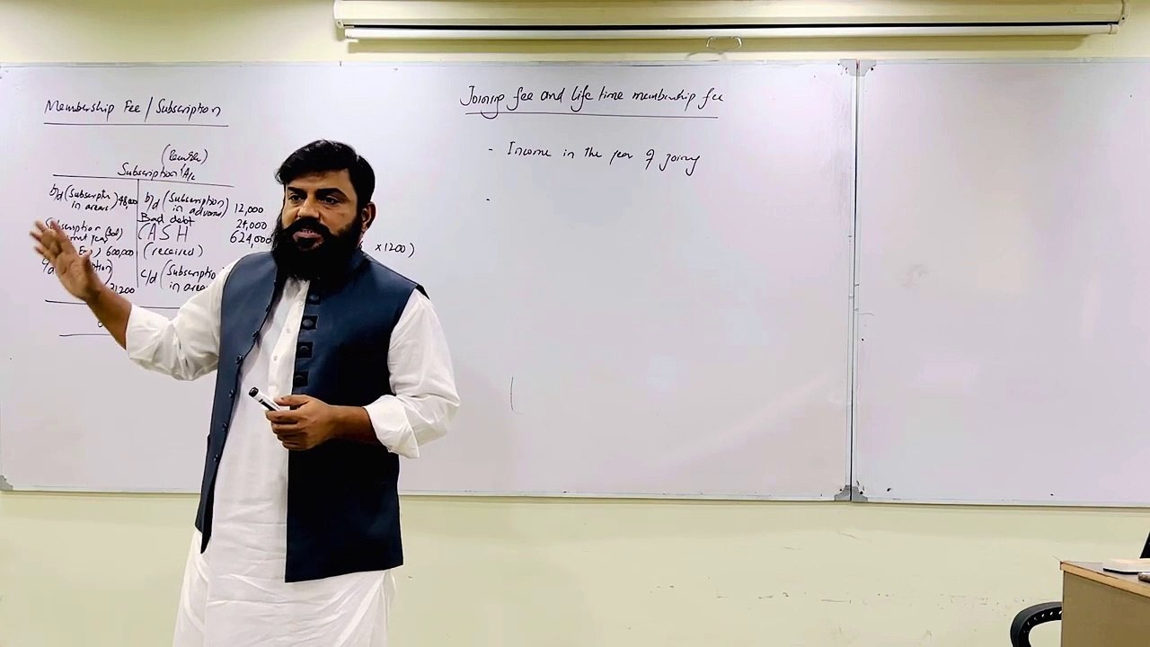 NPO LEC 02 Part 4_6 Joining Fee and Life Time Membership fee