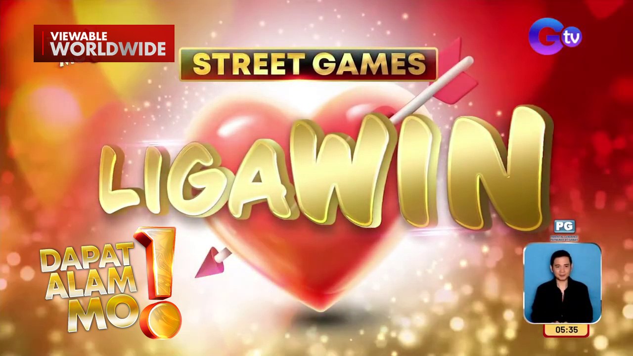 Liga-win street games kasama si Anjay Anson | Dapat Alam Mo!