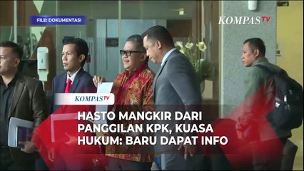 Hasto PDIP Mangkir dari Panggilan KPK, Kuasa Hukum: Baru Dapat Info
