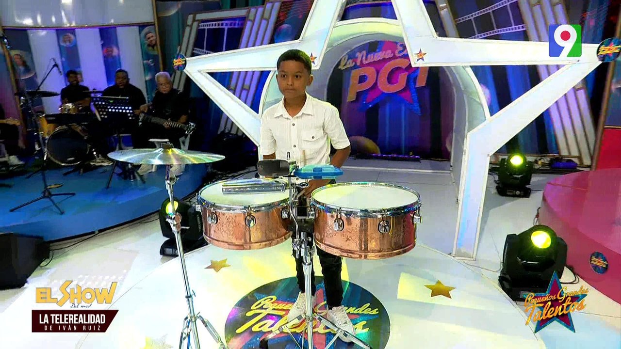 Justin Polanco sorprende al jurado con los timbales |última Ronda | Pequeños Grandes Talentos