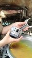 Truck engine piston ring repair