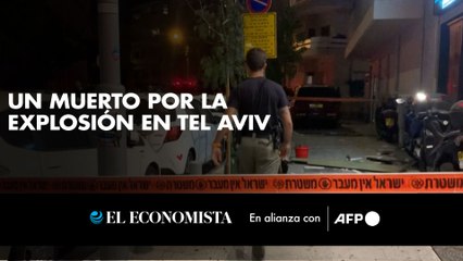 Un muerto por la explosión en Tel Aviv