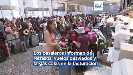 Retrasos y cancelaciones de vuelos por el apagón de Microsoft: ¿Puedo pedir una indemnización si se retrasa o cancela mi vuelo?