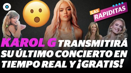 Karol G transmitirá su último concierto gratis en YouTube I Reporte Indigo
