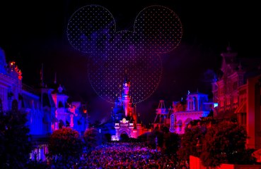 Disneyland Paris sets drone record