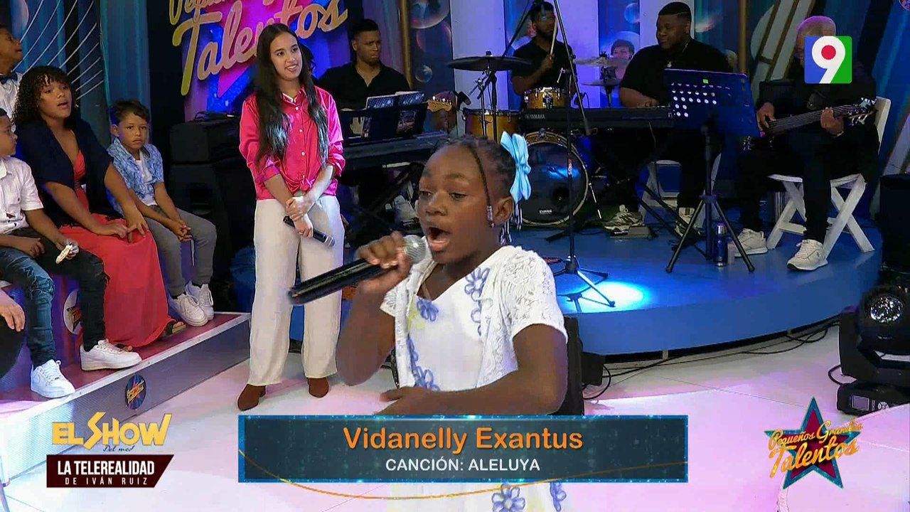 Conmovedora presentación de Vidanelly Exantus | última Ronda | Pequeños Grandes Talentos