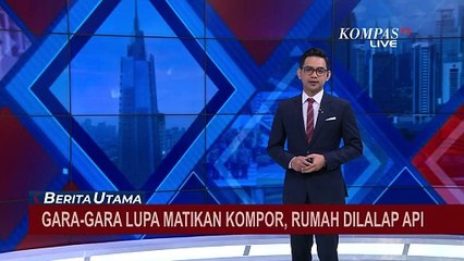 Diduga Gara-gara Lupa Matikan Kompor, Rumah di Klaten Ludes Terbakar