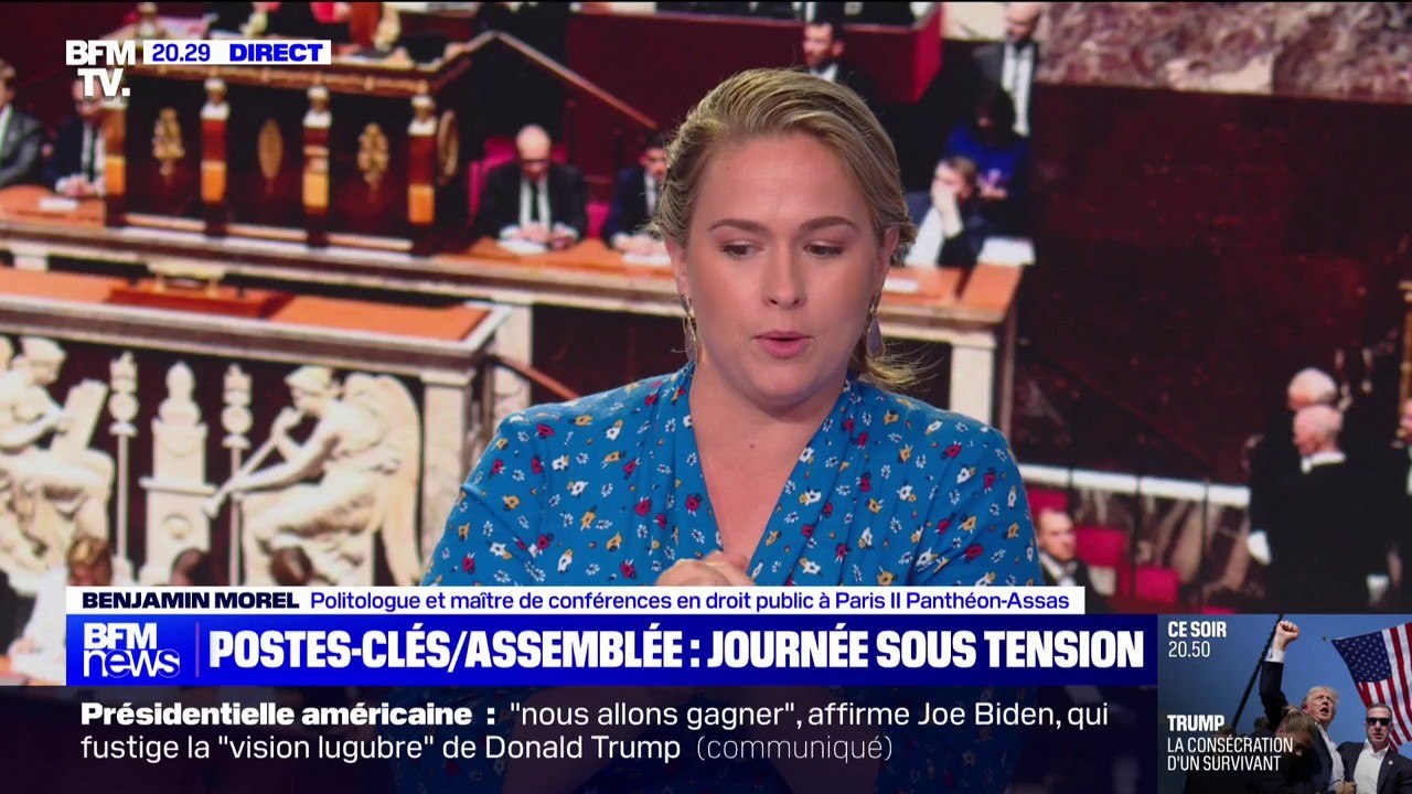 Assemblée nationale: Roland Lescure (Renaissance) et Annie Genevard (LR) élus vice-présidents