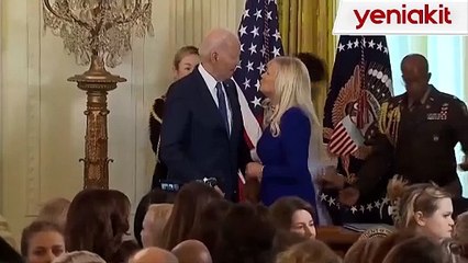 Moruk Biden'ın kafa gitmiş! Eşini de karıştırdı