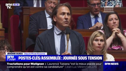 "Honte à ceux qui ont pratiqué cette fraude": La réaction de Jérôme Guedj (PS) aux "dix enveloppes en trop" glissées lors du premier tour de l'élection des vice-présidents de l'Assemblée
