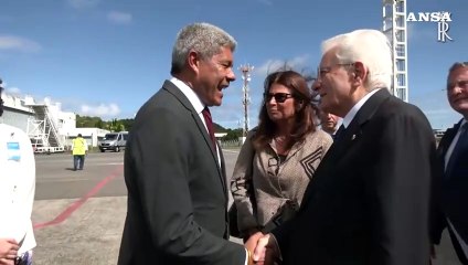 Mattarella a Salvador, ultima tappa in Brasile