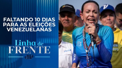 Opositora de Maduro denuncia sabotagem em carros de campanha | LINHA DE FRENTE