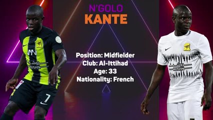 Opta Profile - N'Golo Kante