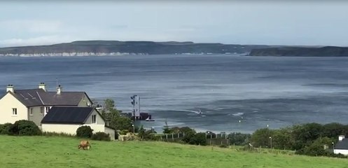 Red Bull Cliff Diving World Series from a new angle...The Salthouse Hotel in Ballycastle
