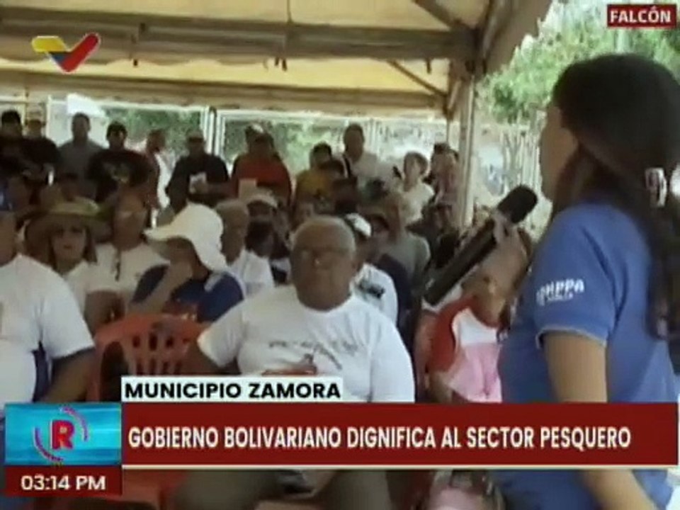 Falcón | Gobierno Bolivariano entregó insumos a pescadores del municipio Zamora