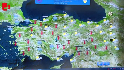 Sıcaklıklar düşecek, iç kesimlerde yağışlı hava etkili olacak